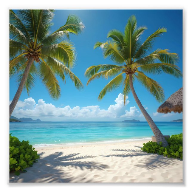 Amerikanischer Strand Fotodruck (Vorne)