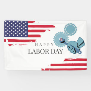 Amerikanischer Tag der Arbeit Banner