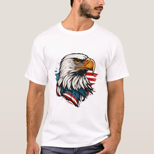 Amerikanischer Tag T-Shirt (Vorderseite)