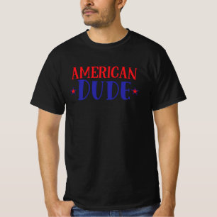 amerikanischer Typ T-Shirt