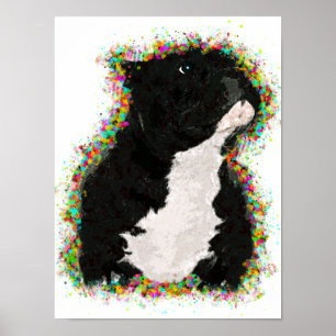Amerikanischer Tyrann-bunte Pop-Kunst Poster