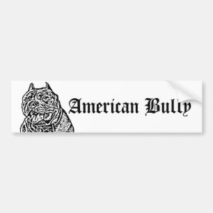 Amerikanischer Tyrann-HundeAutoaufkleber Autoaufkleber