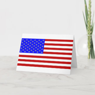 Amerikanischer Unabhängigkeitstag Karte