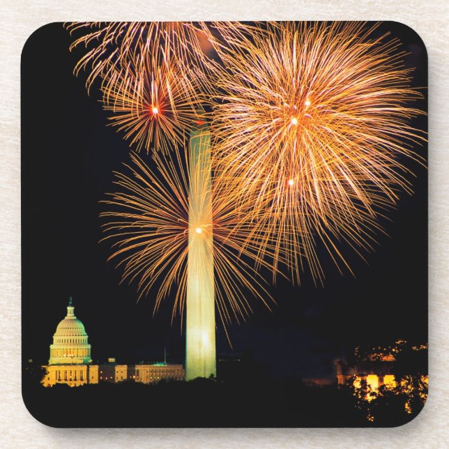 Amerikanischer Unabhängigkeitstag, Untersetzer (Vorderseite)