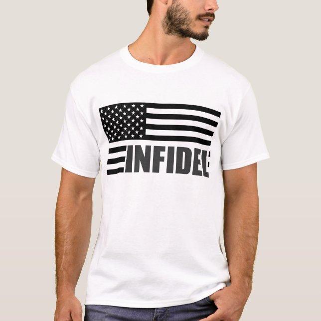Amerikanischer Ungläubiger T-Shirt (Vorderseite)