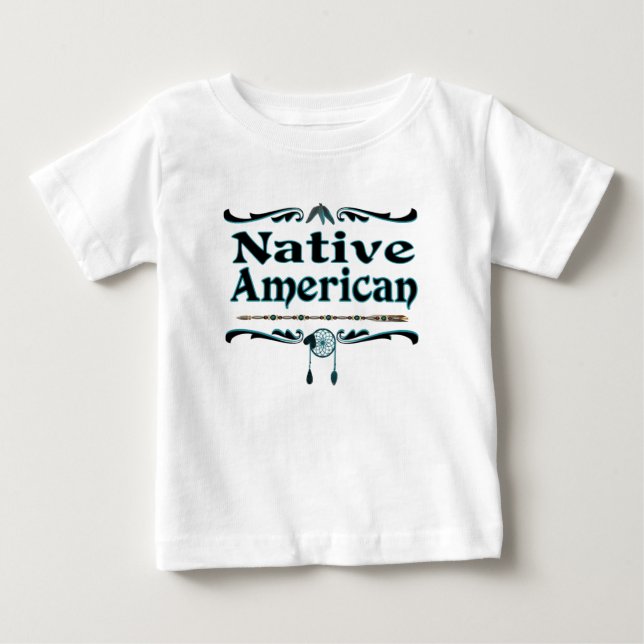 amerikanischer Ureinwohner Baby T-shirt (Vorderseite)
