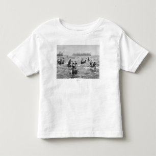 Amerikanischer Ureinwohner, der in der Soo Kleinkind T-shirt