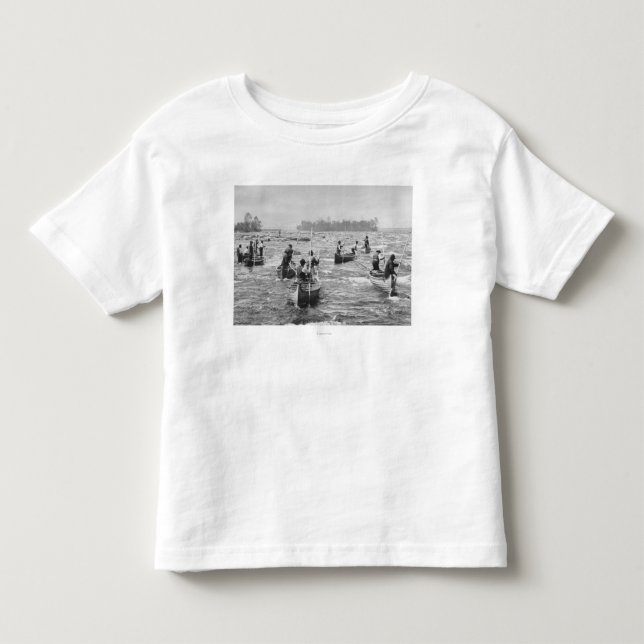 Amerikanischer Ureinwohner, der in der Soo Kleinkind T-shirt (Vorderseite)