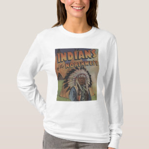 Amerikanischer Ureinwohner des Nordwestens - T-Shirt