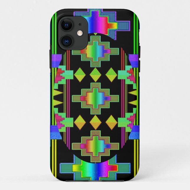 Amerikanischer Ureinwohner iphone 5 Fall Case-Mate iPhone Hülle (Rückseite)