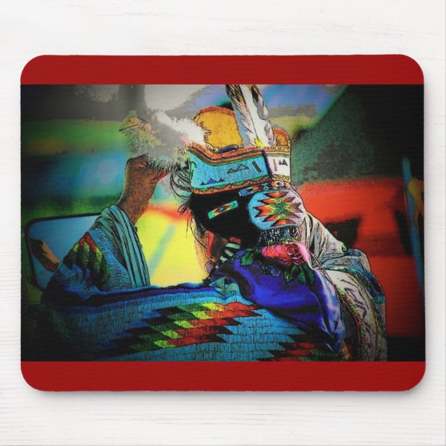 Amerikanischer Ureinwohner Mousepad (Vorne)