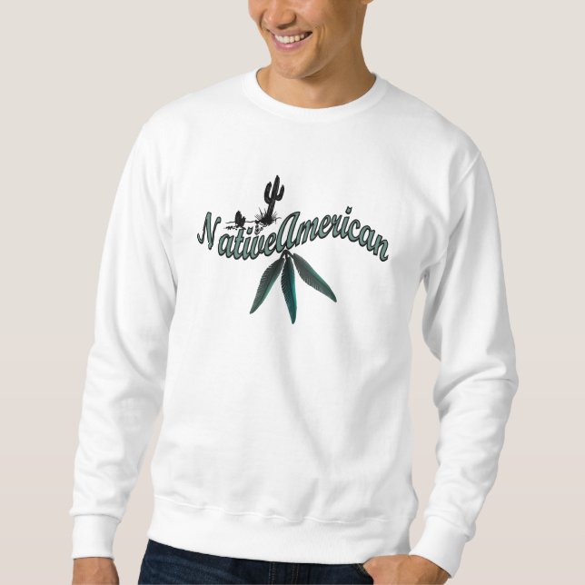 amerikanischer Ureinwohner Sweatshirt (Vorderseite)