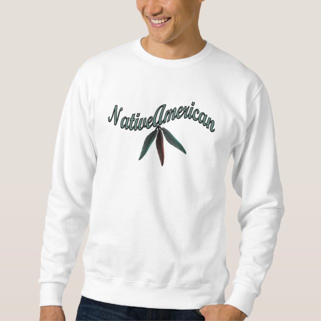 amerikanischer Ureinwohner Sweatshirt (Vorderseite)