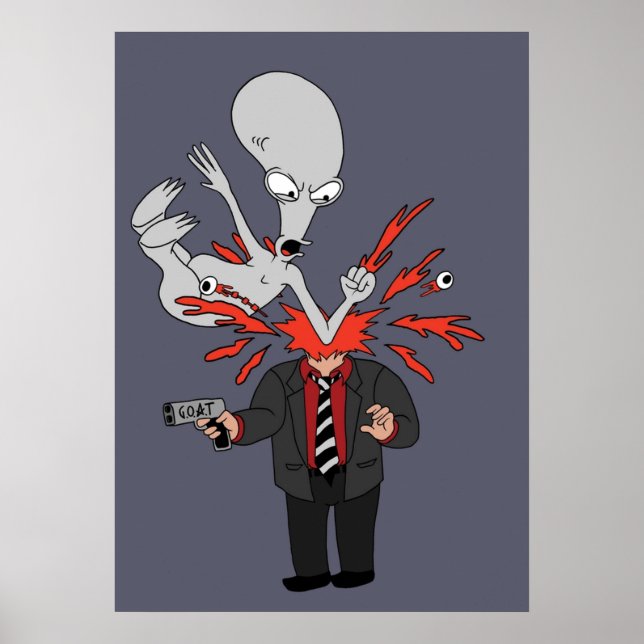 AMERIKANISCHER VATER ROGER SLAM POSTER (Vorne)