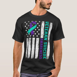 Amerikanischer Veteran Bewusstseinsmonat Amerika-F T-Shirt