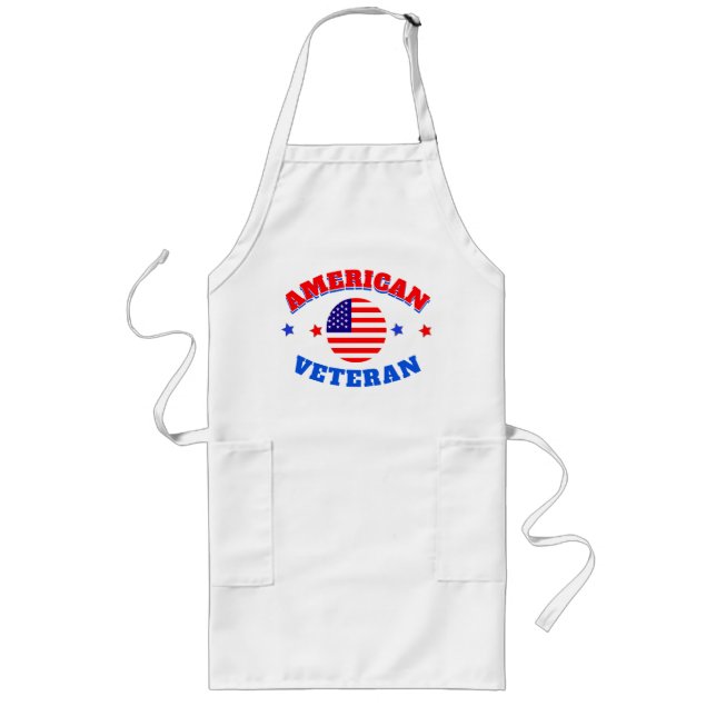Amerikanischer Veteran Lange Schürze (Vorne)