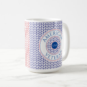 AMERIKANISCHER VETERANE Tall White Mug Kaffeetasse