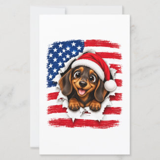Amerikanischer Weihnachts-Dackel