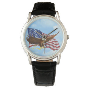 Amerikanischer Weißkopfseeadler Armbanduhr
