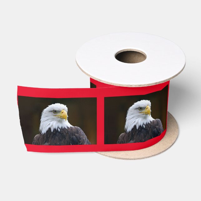 Amerikanischer Weißkopfseeadler Satinband (Spule)