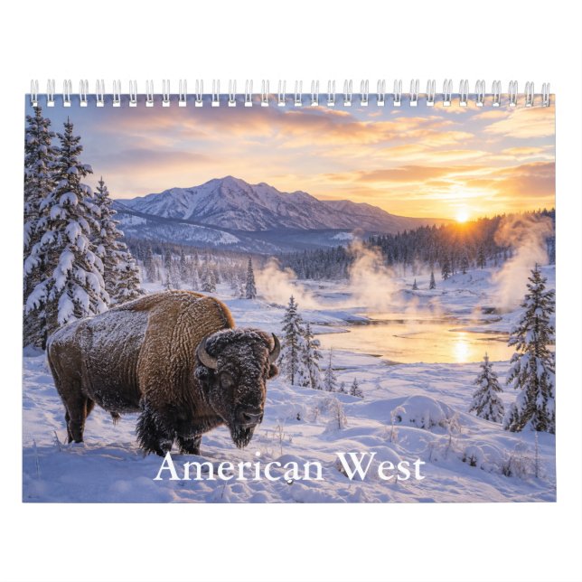 Amerikanischer Westkalender  Kalender (Titelbild)