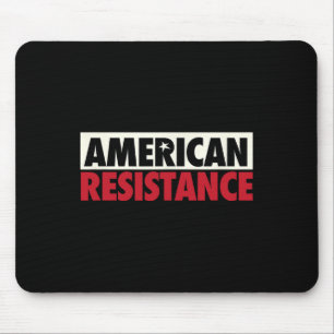 Amerikanischer Widerstand Anti-Trump-Demokrat-Unte Mousepad
