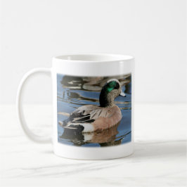 Amerikanischer Widgeon Drake Kaffeetasse
