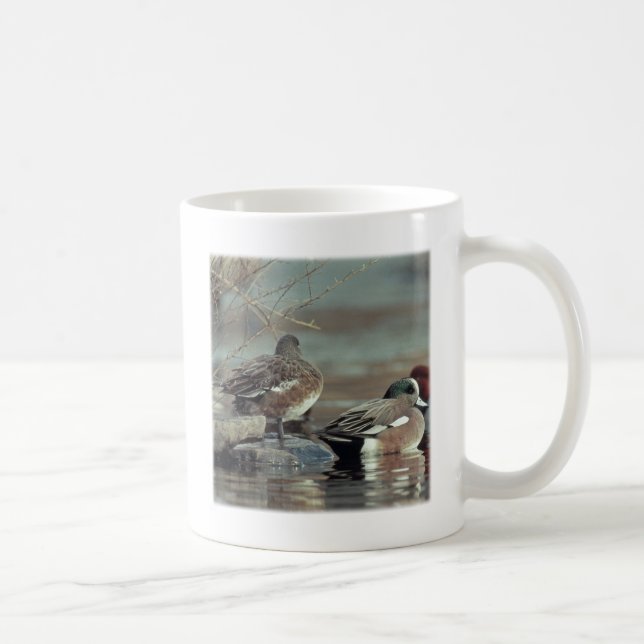 Amerikanischer Widgeon Kaffeetasse (Rechts)