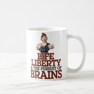 Amerikanischer Zombie Kaffeetasse