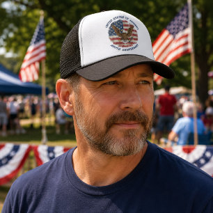 Amerikanisches 250-jähriges Jubiläum 1776–2026 Erb Truckerkappe