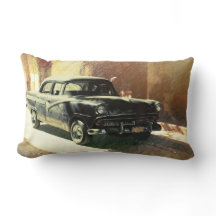 Amerikanisches Auto in Havanna, Kuba Kissen