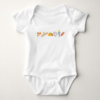 Amerikanisches Baby-One-Piece Baby Strampler