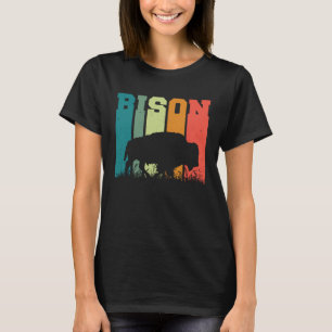 Amerikanisches Bison für Männer und Frauen T-Shirt