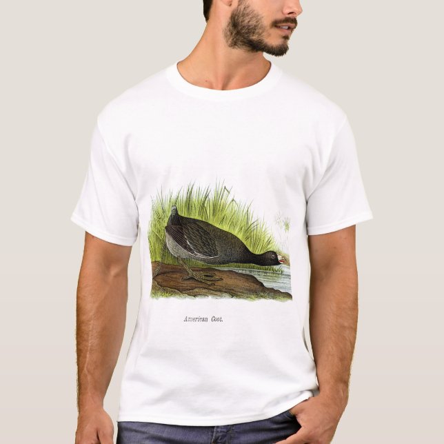 Amerikanisches Blässhuhn T-Shirt (Vorderseite)