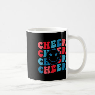 Amerikanisches Cheer Girl Cheerleading Retro Groov Kaffeetasse