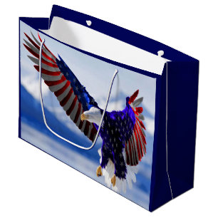 Amerikanisches Eagle Große Geschenktüte