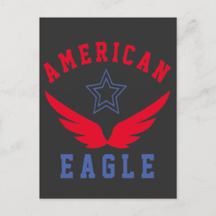 AMERIKANISCHES EDELL - FREEDOM POSTCARD POSTKARTE