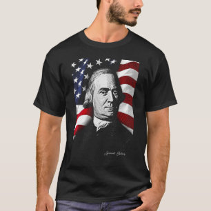 Amerikanisches Flaggenland samadams Eyes T-Shirt