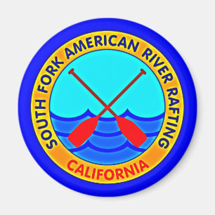 Amerikanisches Fluss-Flößen Kalifornien South Magnet
