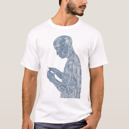 Amerikanisches Gebet 50/50 (weiß mit Baby) T-Shirt