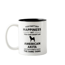 Amerikanisches Glück in der Akita-Adoption