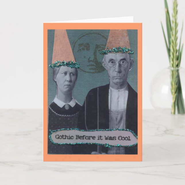 Amerikanisches gotisches karte (Vorderseite)
