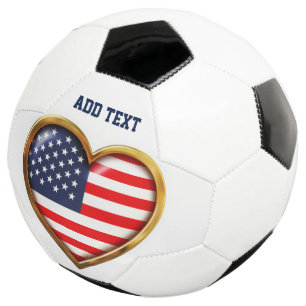 amerikanisches Herz Fußball