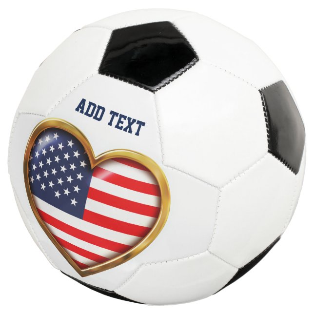 amerikanisches Herz Fußball (Dreiviertel)