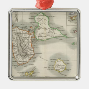 amerikanisches Imperium Silbernes Ornament