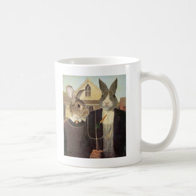 AMERIKANISCHES KANINCHEN KAFFEETASSE (Rechts)