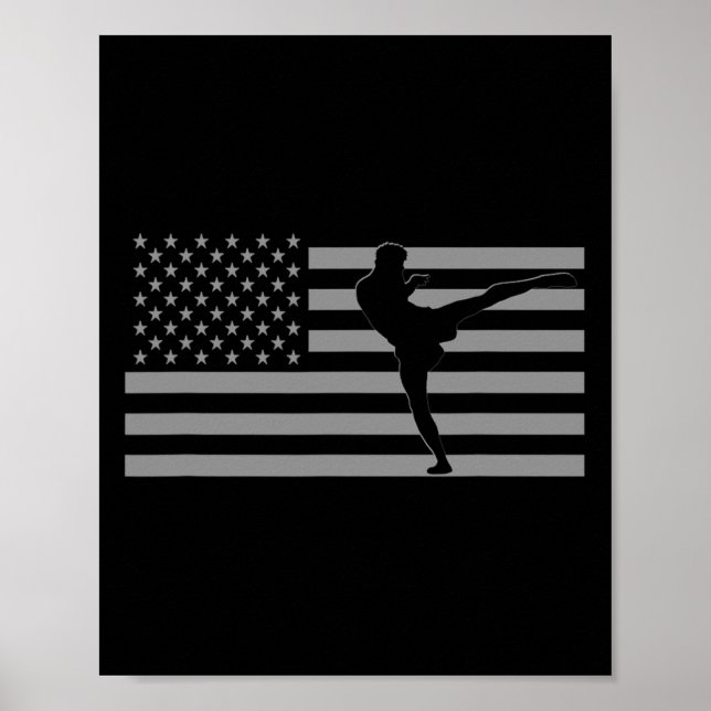 Amerikanisches Kickboxen Poster (Vorne)