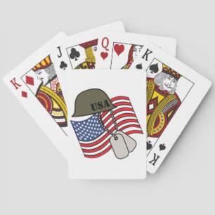 amerikanisches Militär Spielkarten