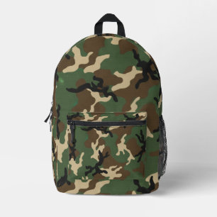 Amerikanisches militärisches Tarnmuster Bedruckter Rucksack
