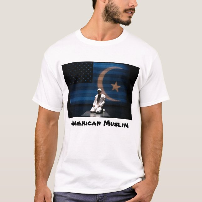 Amerikanisches moslemisches T-Shirt (Vorderseite)